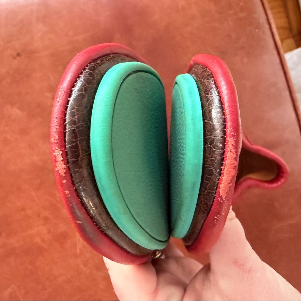 Tieks Red Leather Ballet Flats 10 - Picture 7 of 10